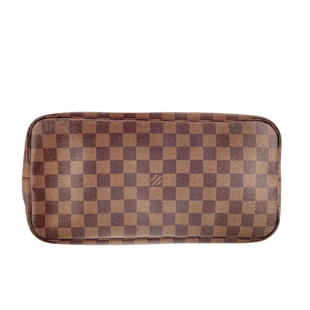 LOUIS VUITTON Damier Ebene Neverfull MM Tote Shoulder Bag  SP4019